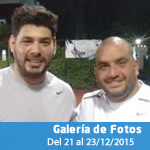 Del 21 al 23 de Diciembre de 2015